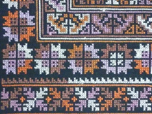 画像: タイ雑貨  ヤオ族  刺繍布