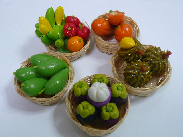 画像2: タイ雑貨　果物 カゴ