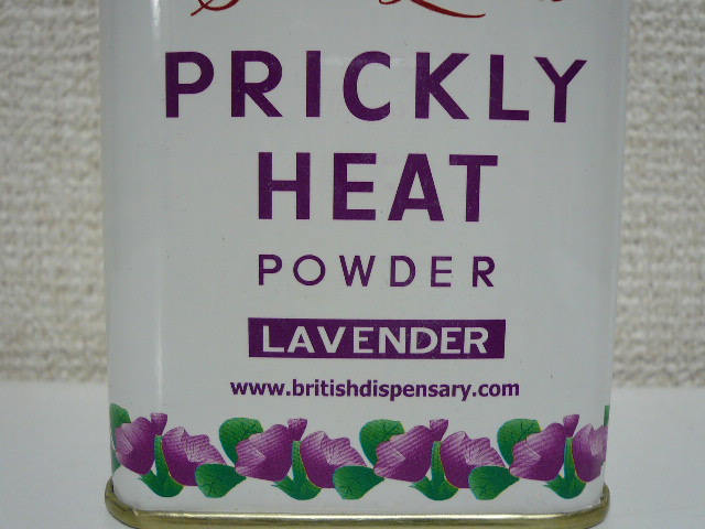 画像: PRICKLY  HEAT  COOLING   POWDER ラベンダー 